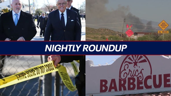 Giuliani served in AZ fake electors case; Wildcat Fire burns in Tonto National Forest | Nightly Roundup