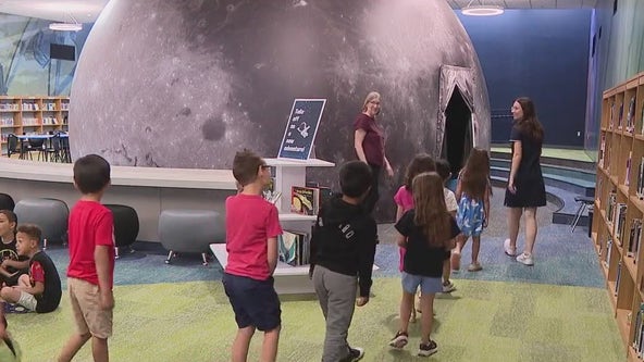 Students enjoy newly opened planetarium at a Fountain Hills elementary school