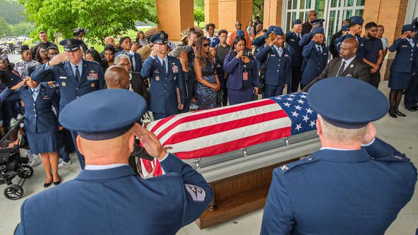 Roger Fortson: Airman killed by Florida deputy laid to rest