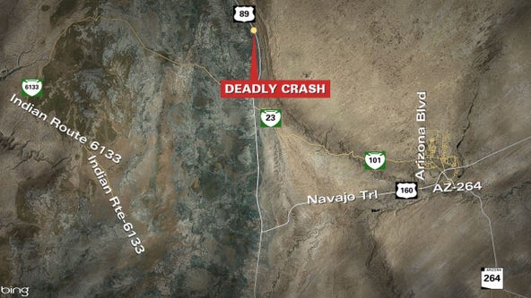Three people killed in northern Arizona crash; DUI suspect arrested by FBI