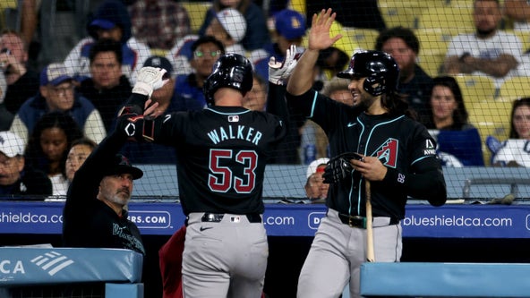Walker, Marte homer and D-backs beat Dodgers for 1st series win at Dodger Stadium since 2018