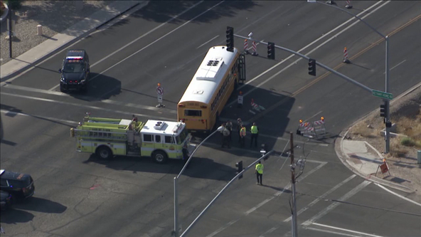 Teen taken to hospital after getting struck by bus in West Valley: MCSO
