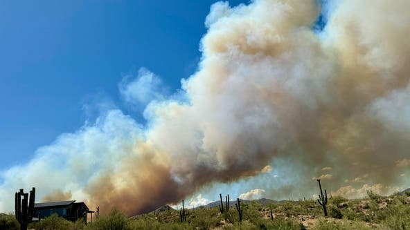 Boulder View Fire quickly grows to an estimated 1,000 acres near Scottsdale