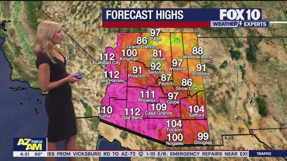 Arizona weather forecast: Phoenix staying hot as we near the weekend