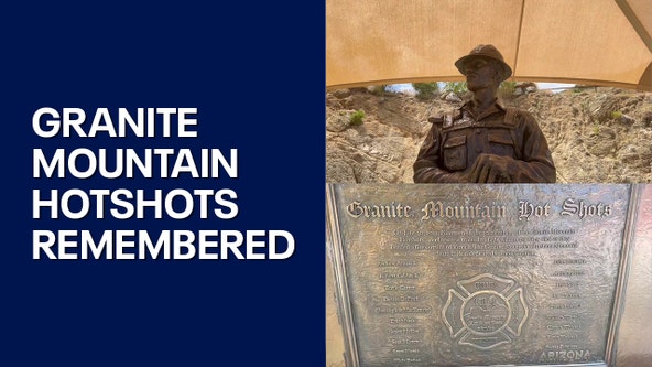 Granite Mountain Hotshots: Yavapai County ceremony to honor fallen firefighters