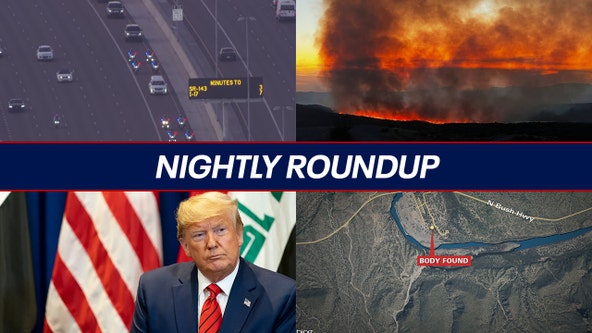 Processions held for slain Arizona officer; Trump heads back to AZ | Nightly Roundup