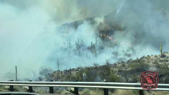 Interstate 17 reopened for Table Fire burning near Table Mesa Road