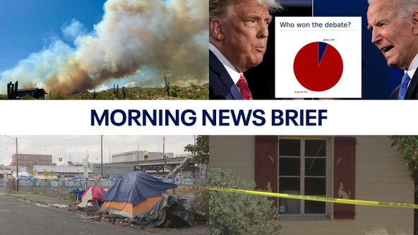 Wildfire prompts evacuations near Scottsdale; body found in Phoenix house fire l Morning News Brief