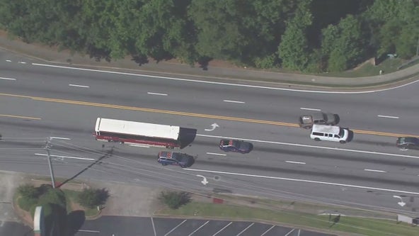 WATCH NOW: Bus chase ends in metro Atlanta, suspect in custody