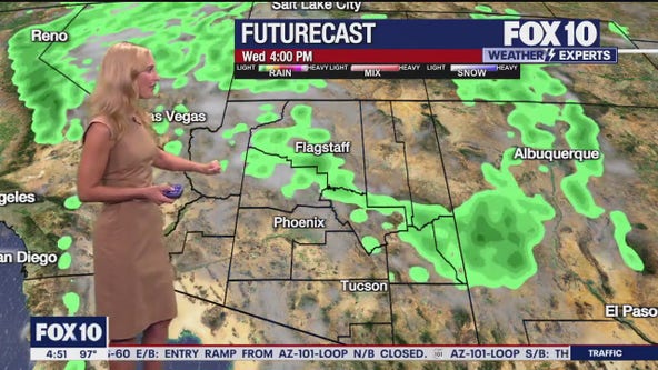 Arizona weather forecast: Evening storms possible in Phoenix