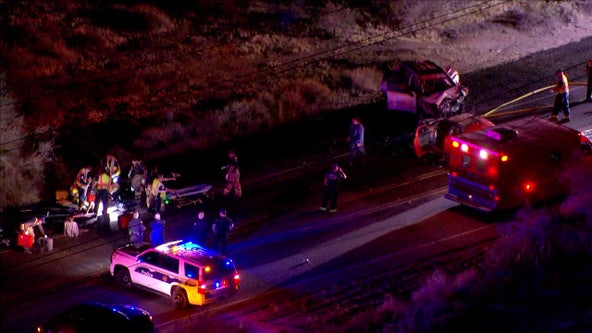 6 people in critical condition for pileup crash in north Phoenix