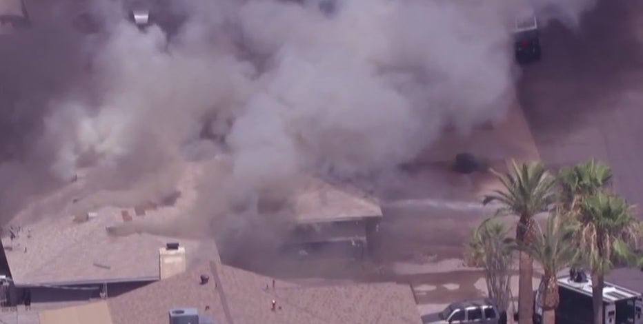 Tempe investigation ends in deadly shooting, home destroyed by flames