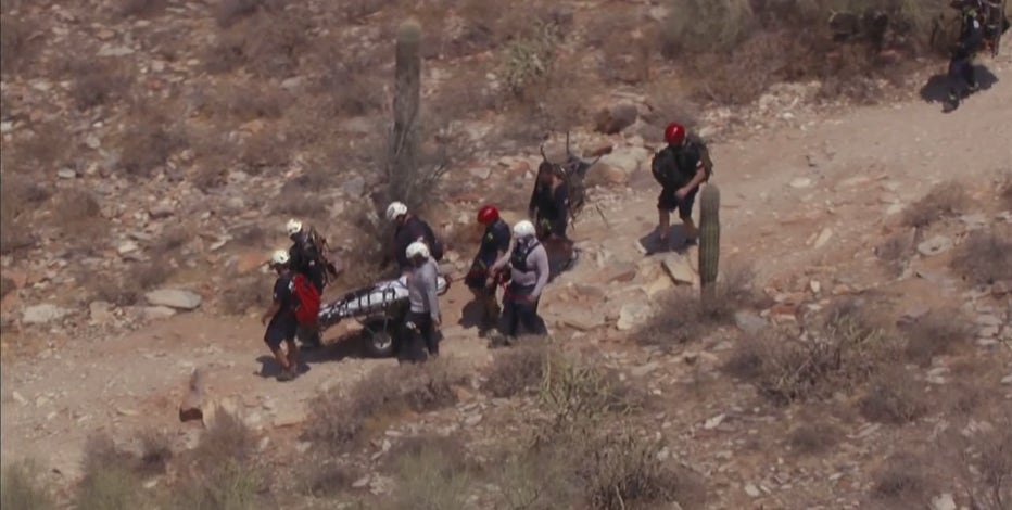 3 children in hospital following hiker rescue along Scottsdale trail