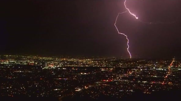 Lightning strikes to blame for several wildfires burning in Arizona