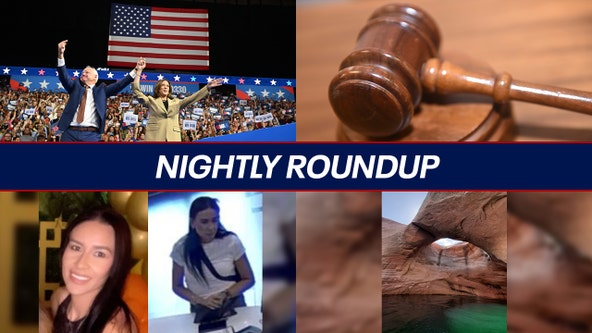 VP Harris at Glendale campaign rally; woman accused of stealing from school-linked group | Nightly Roundup