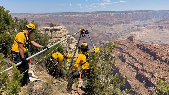 Man dies after falling 400 feet at Grand Canyon