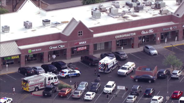 Scottsdale Police investigating shooting at a strip mall