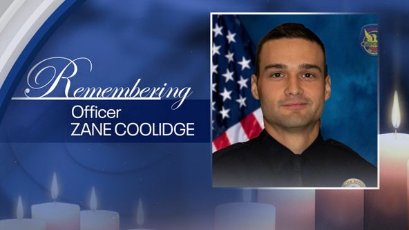 Zane Coolidge: Memorial service underway for slain Phoenix officer