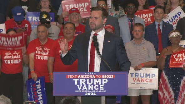 JD Vance speaks at Trump campaign event in Phoenix | 2024 Election