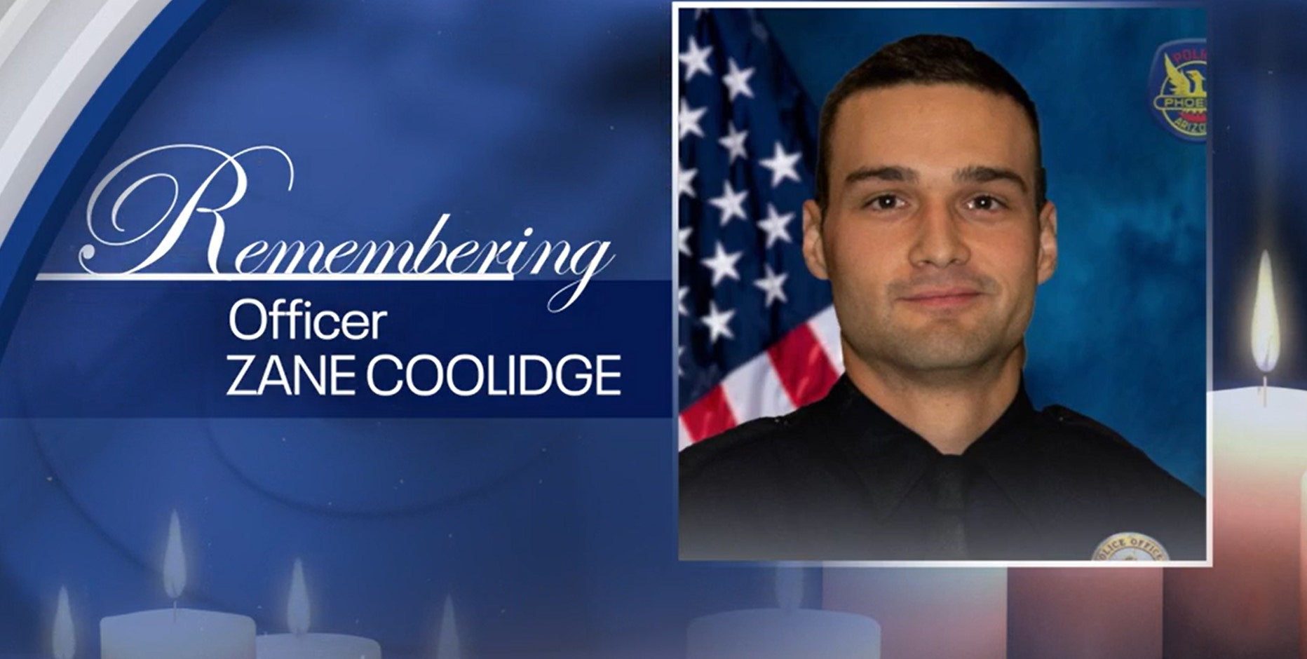 Zane Coolidge: Memorial service held for slain Phoenix officer