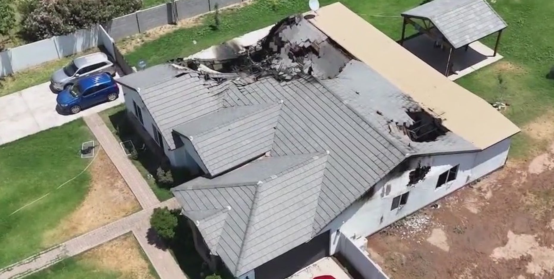 Tragedy strikes: Lightning destroys Maricopa County home