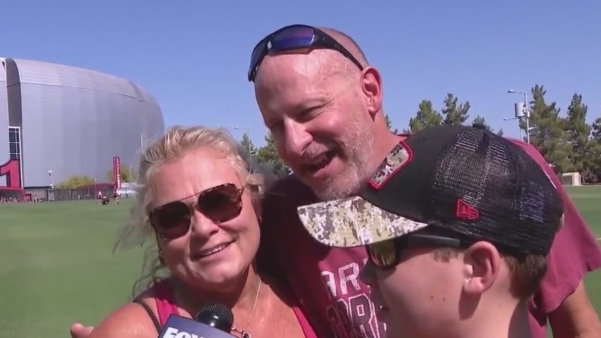 Dedicated fans brave heat to tailgate at Cardinals preseason opener
