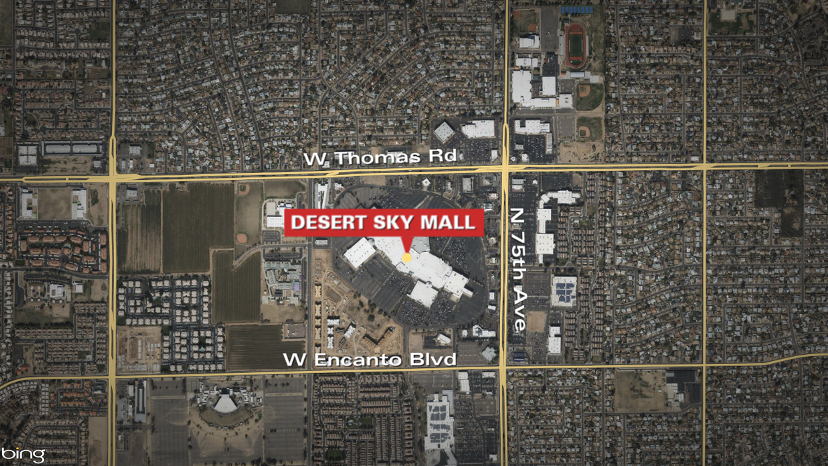 Partial roof collapse reported at Desert Sky Mall