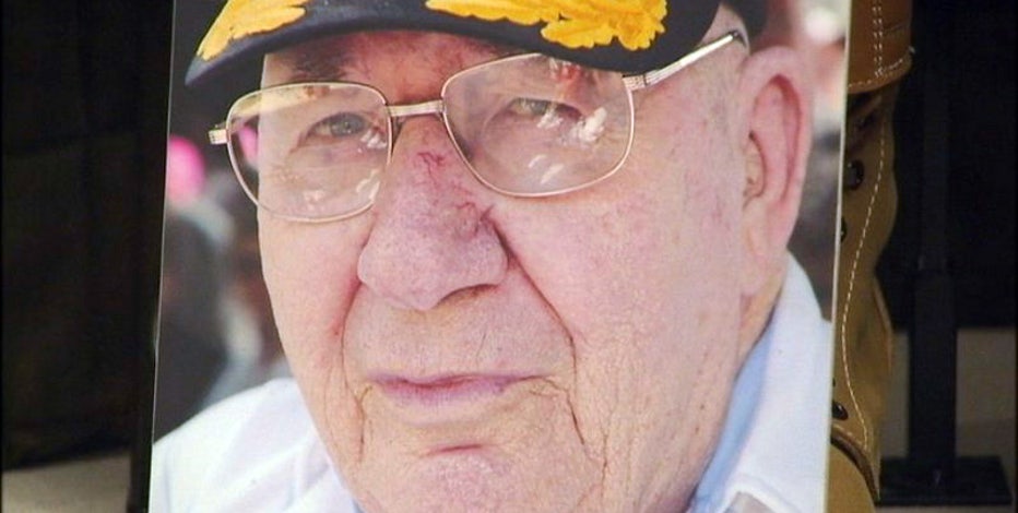 The first American to storm the beaches of Normandy on D-Day