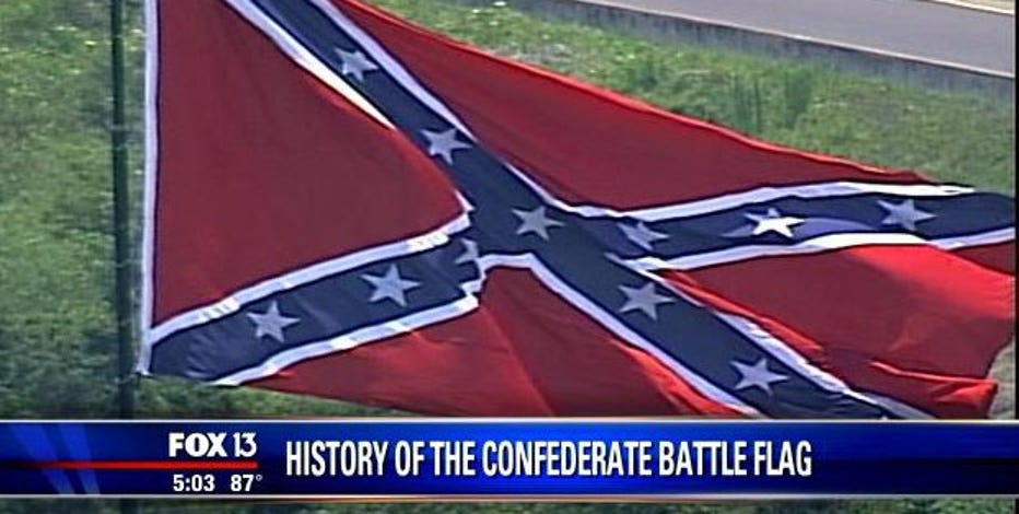 A look at the history of the Confederate flag