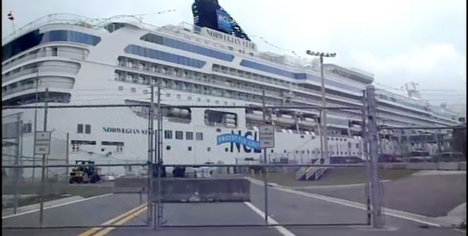 The colossal choreography onboard a cruise ship