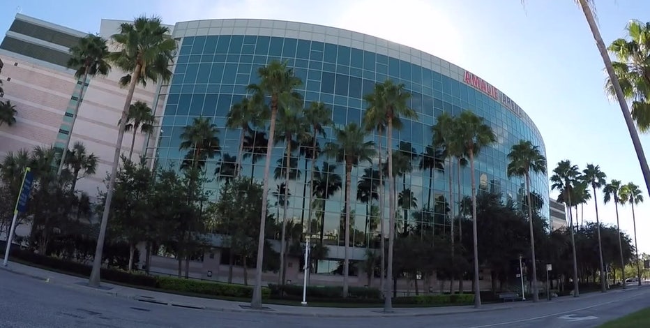 Toronto Raptors move in at Amalie Arena Friday with fans allowed