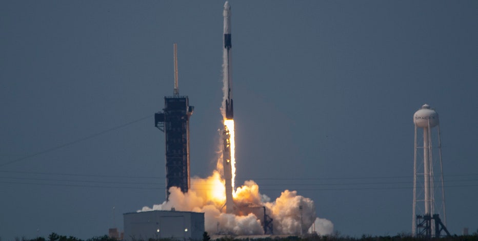 SpaceX sends Dragon, astronauts on history-making flight