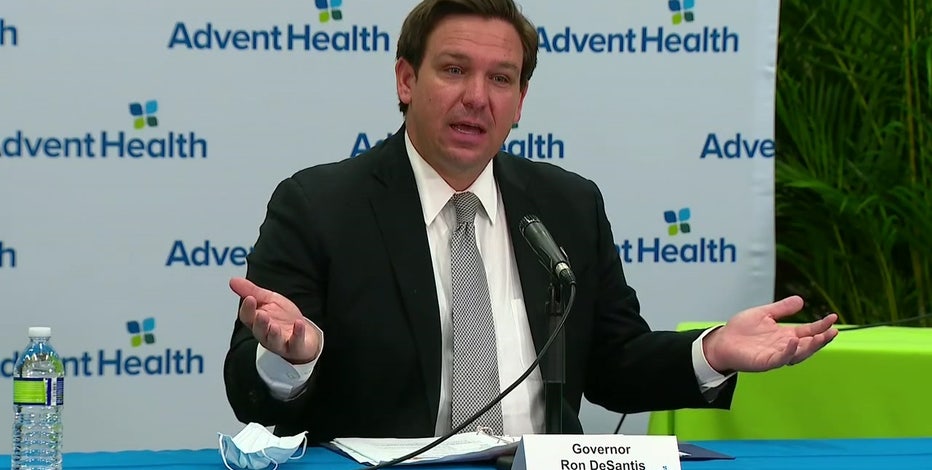 DeSantis says Florida will make vaccines available to residents, but won't mandate them