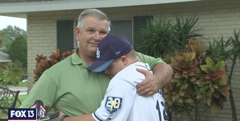 Rays superfan with Down syndrome gets surprise trip to World Series
