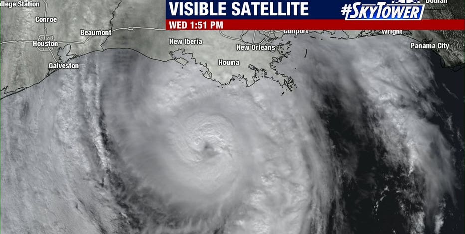 Zeta expected to make landfall in southeast Louisiana Wednesday: NHC