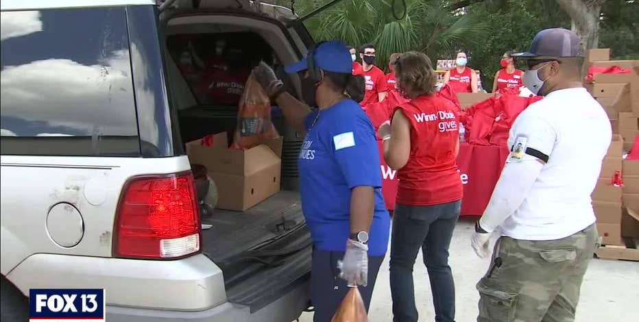 1 million people in Tampa Bay area need help finding food this holiday