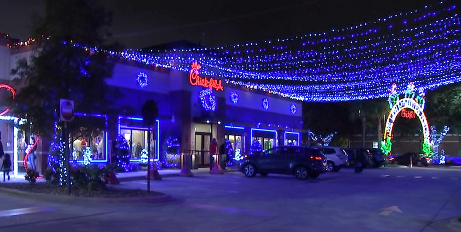 Annual Christmas light display at Tampa Chick-fil-A will be scaled back
