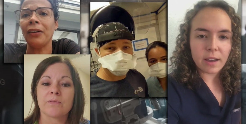 The COVID Chronicles: Tampa General Hospital workers share videos from the front lines