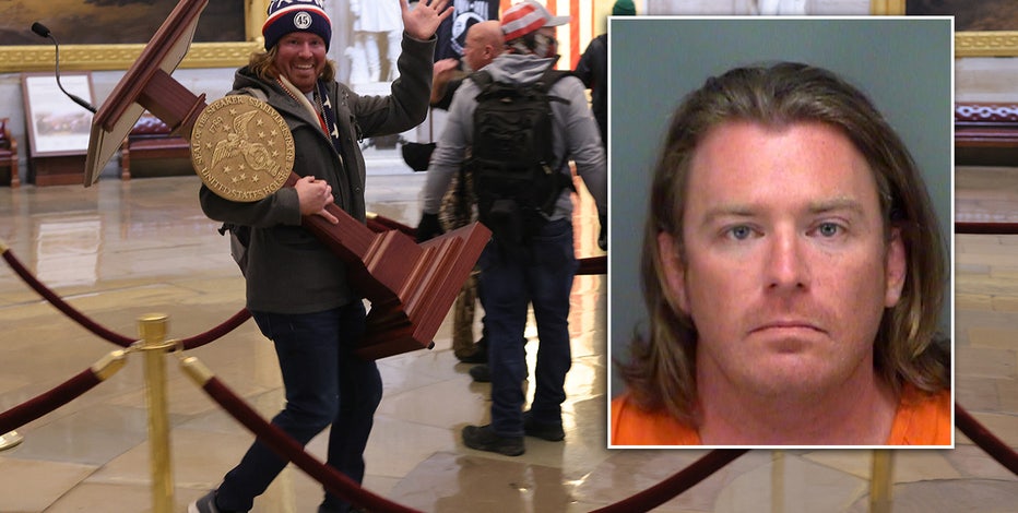 Suspected U.S. Capitol 'lectern guy' arrested on federal charges in Pinellas County
