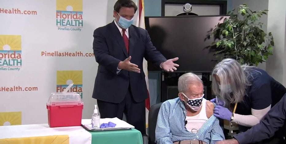 DeSantis walks back claim over 1 million seniors vaccinated
