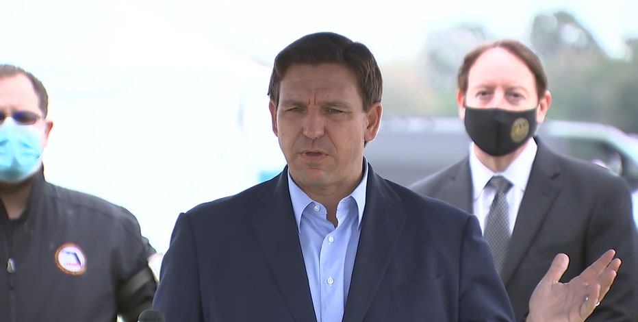 DeSantis on COVID-19 vaccine site controversy: ‘I wouldn’t be complaining’