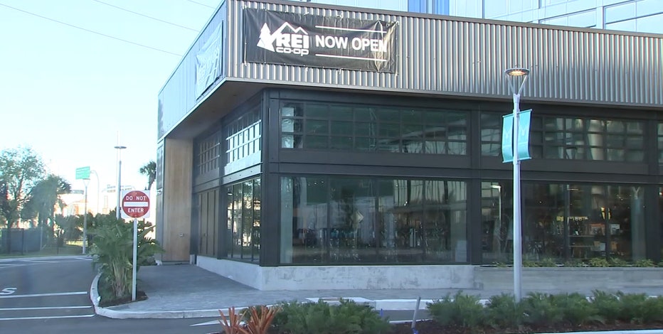 REI, the first store in Midtown Tampa, now open