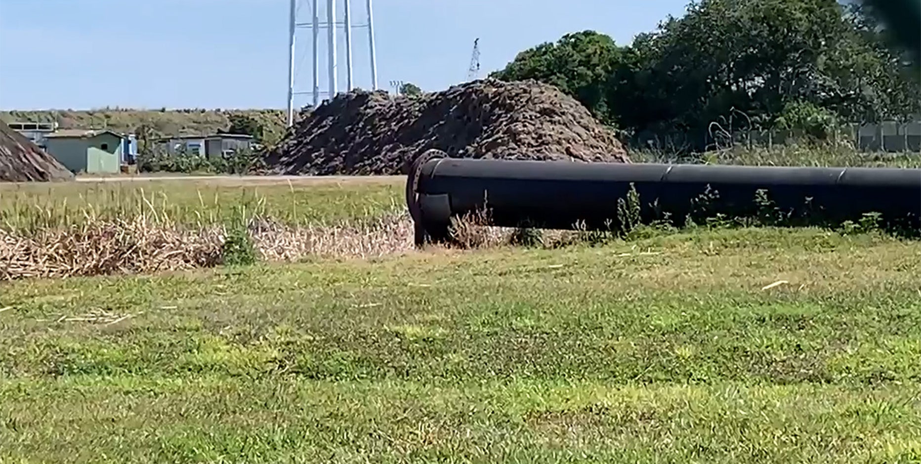 With Piney Point pond half-empty, crews stop dumping wastewater into bay