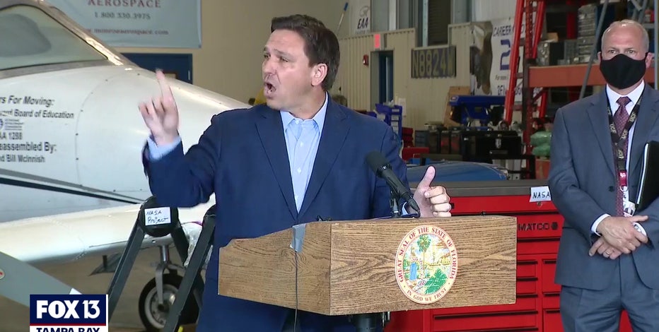 Governor DeSantis blasts '60 Minutes' report about Publix and COVID-19 vaccines