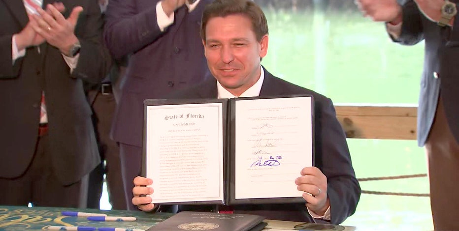 Gov. DeSantis signs bill banning vaccine passports; suspends COVID-19 local emergency orders