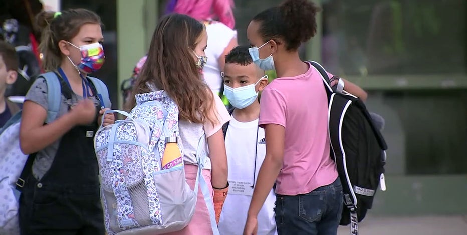 Masks mandated for over half of Florida's public school students as more school districts defy DeSantis