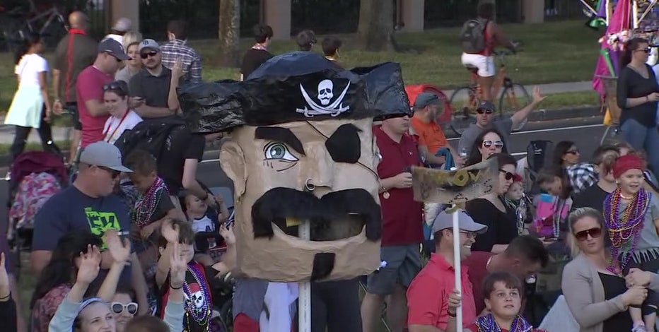 Gasparilla Children’s Parade celebrates 75 years of plundering pirates