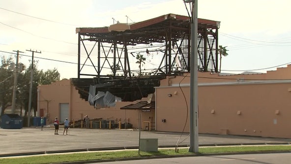 Historic Venice Theatre gutted from Hurricane Ian's winds