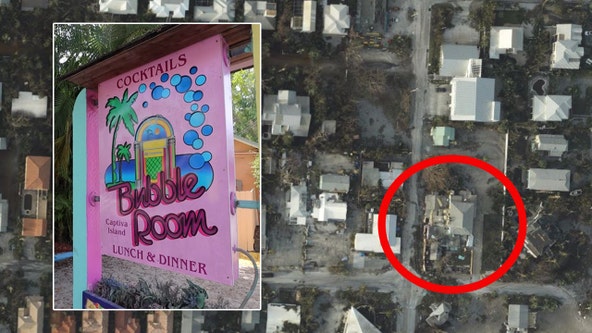 Beloved Bubble Room on Captiva Island is still standing, satellite image shows, but extent of damage unknown