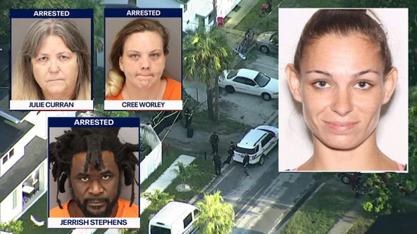 Third person arrested after woman’s body found in burning St. Pete dumpster